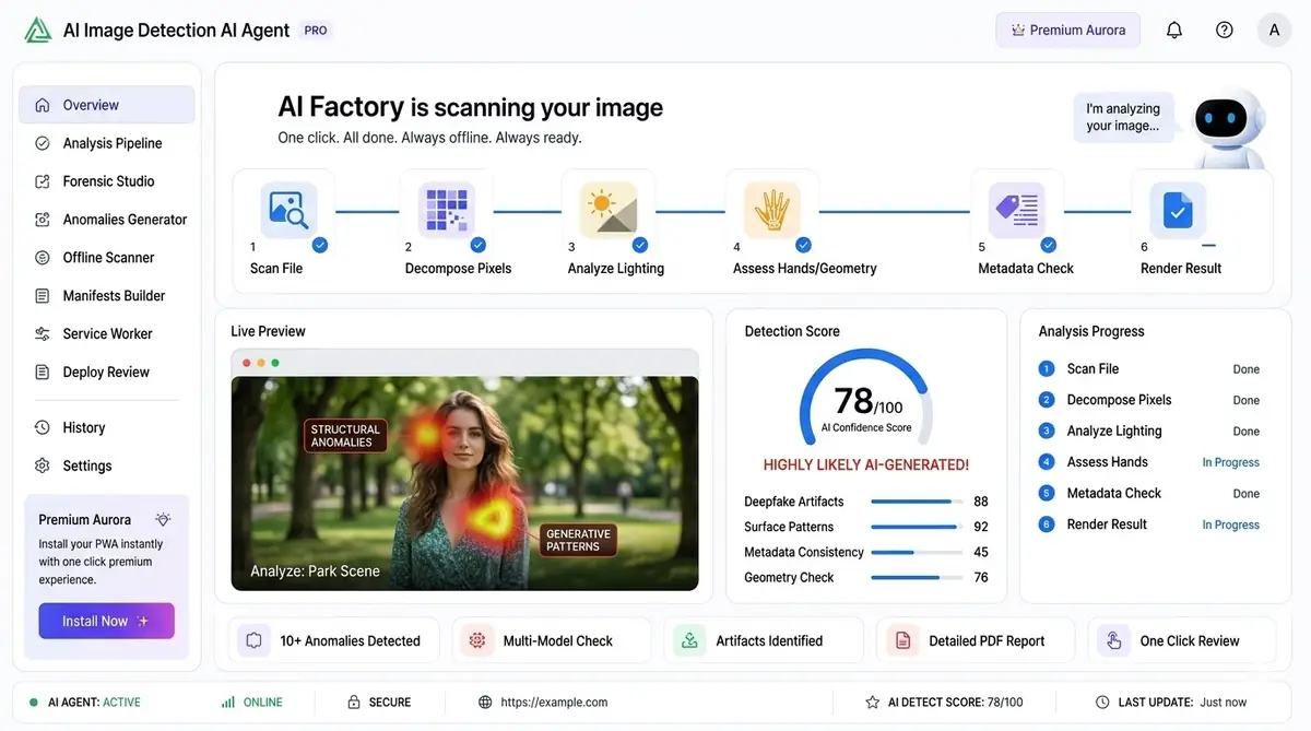 AI equation calculator Game Master — example of the AI tool dashboard software